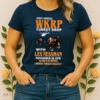 First Annual Turkey Drop Turkey Women's T-Shirt thumb 2