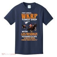 First Annual Turkey Drop Turkey Kids T-Shirt thumb 0