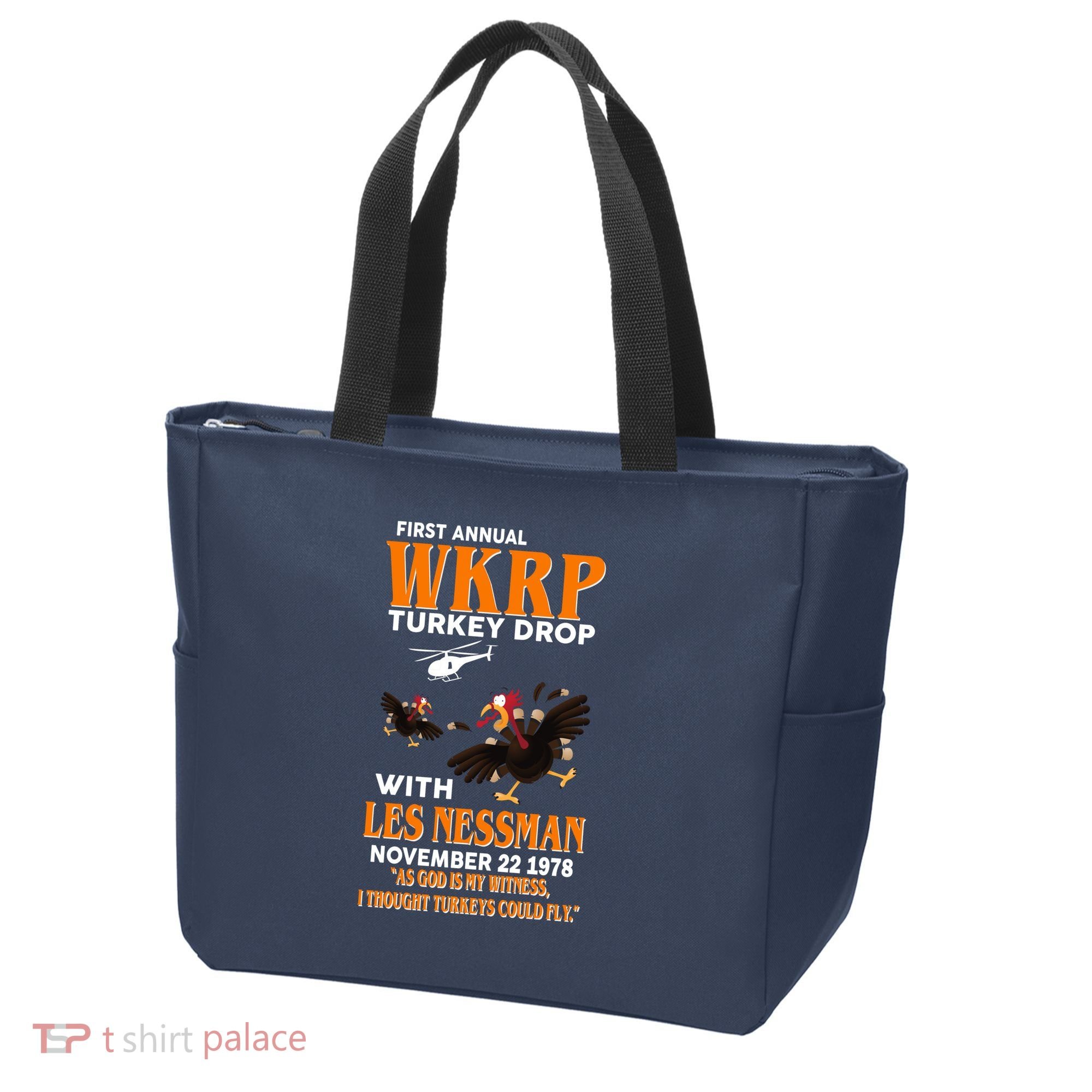 First Annual Turkey Drop Turkey Tote Bag