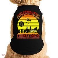 First Annual WKRP Thanksgiving Day Turkey Drop Retro Doggie Tank thumb 0