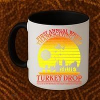 First Annual WKRP Thanksgiving Day Turkey Drop Retro Coffee Mug thumb 2