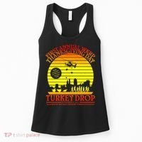 First Annual WKRP Thanksgiving Day Turkey Drop Retro Women's Tank Top thumb 0