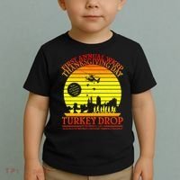 First Annual WKRP Thanksgiving Day Turkey Drop Retro Toddler T-Shirt thumb 2
