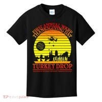 First Annual WKRP Thanksgiving Day Turkey Drop Retro Kids T-Shirt thumb 0