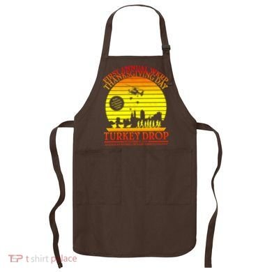 First Annual WKRP Thanksgiving Day Turkey Drop Retro Apron