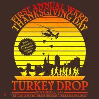 First Annual WKRP Thanksgiving Day Turkey Drop Retro Mousepad thumb 1