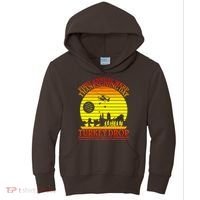 First Annual WKRP Thanksgiving Day Turkey Drop Retro Kids Hoodie thumb 0