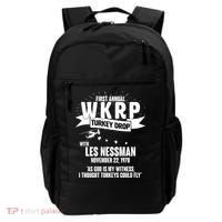 First Annual WKRP Turkey Drop With Les Nessman Backpack thumb 0