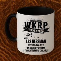 First Annual WKRP Turkey Drop With Les Nessman Coffee Mug thumb 2