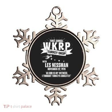 First Annual WKRP Turkey Drop With Les Nessman Ornament