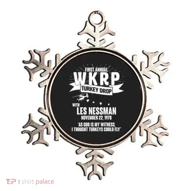 First Annual WKRP Turkey Drop With Les Nessman Ornament