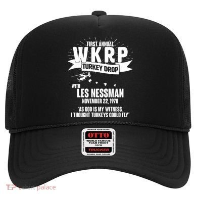 First Annual WKRP Turkey Drop With Les Nessman Hat