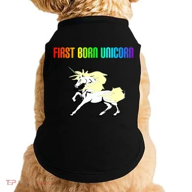 First Born Unicorn Doggie Tank
