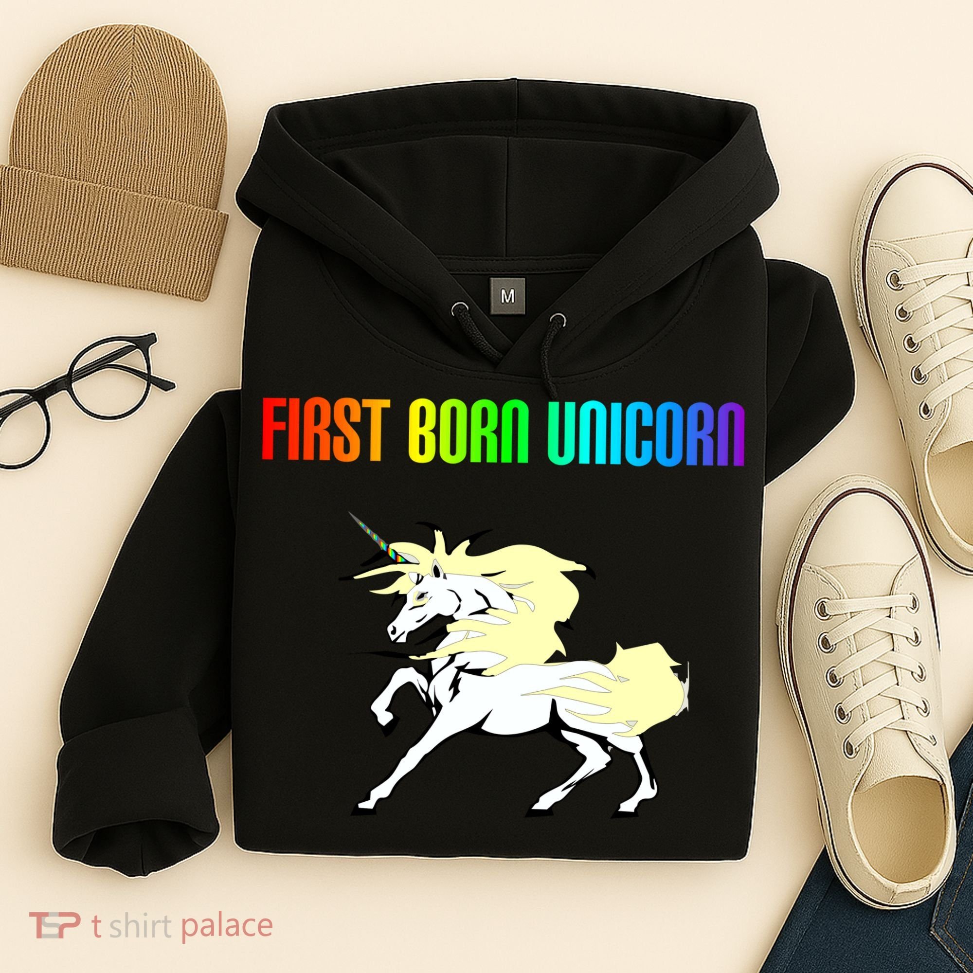 First Born Unicorn Hoodie