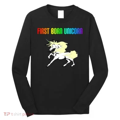 First Born Unicorn Long Sleeve Shirt