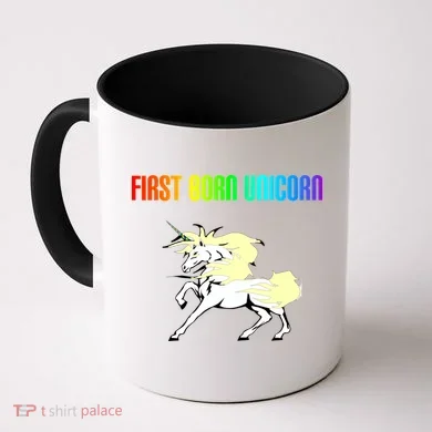 First Born Unicorn Coffee Mug