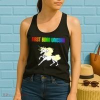 First Born Unicorn Women's Tank Top thumb 2