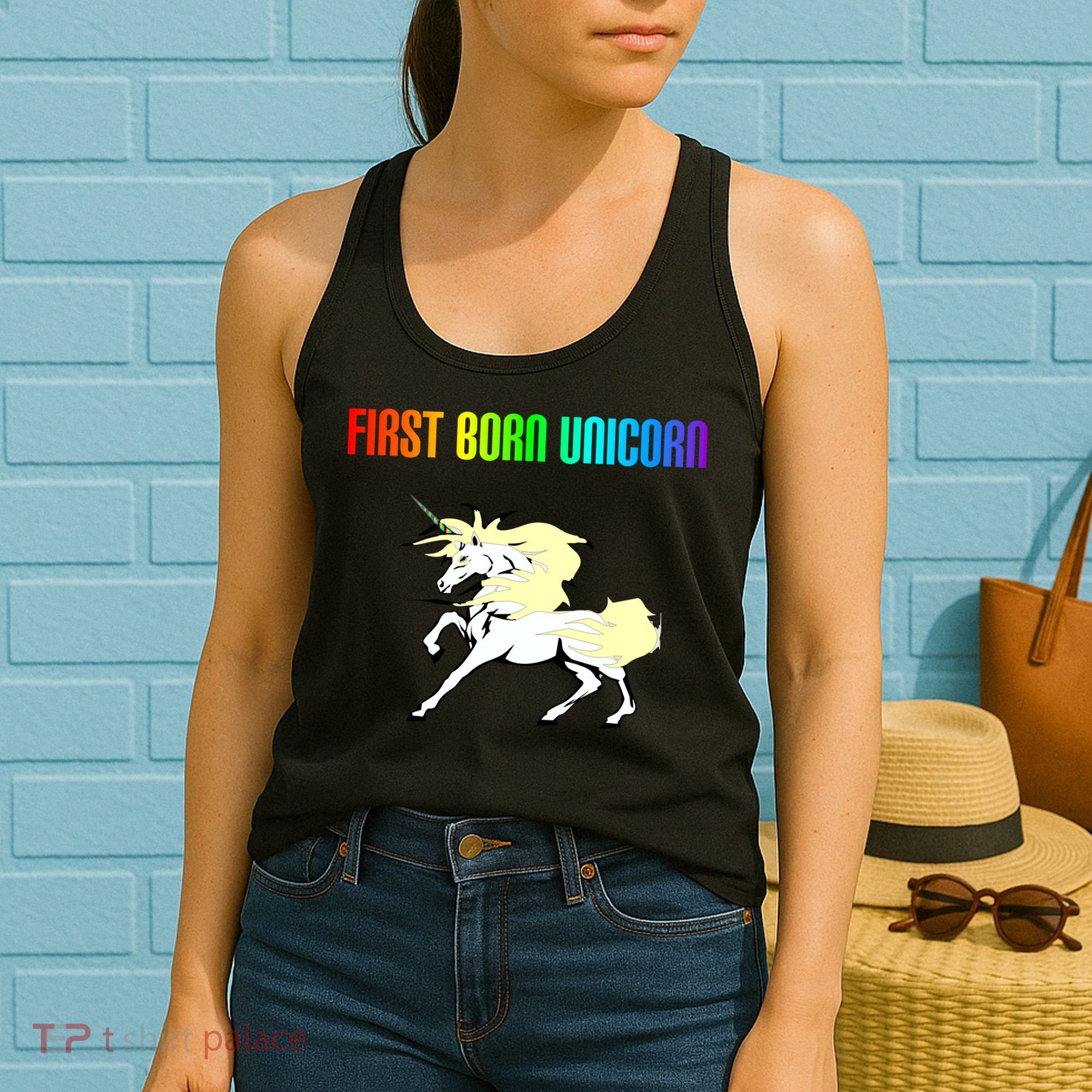 First Born Unicorn Women's Tank Top