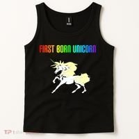 First Born Unicorn Tank Top thumb 2