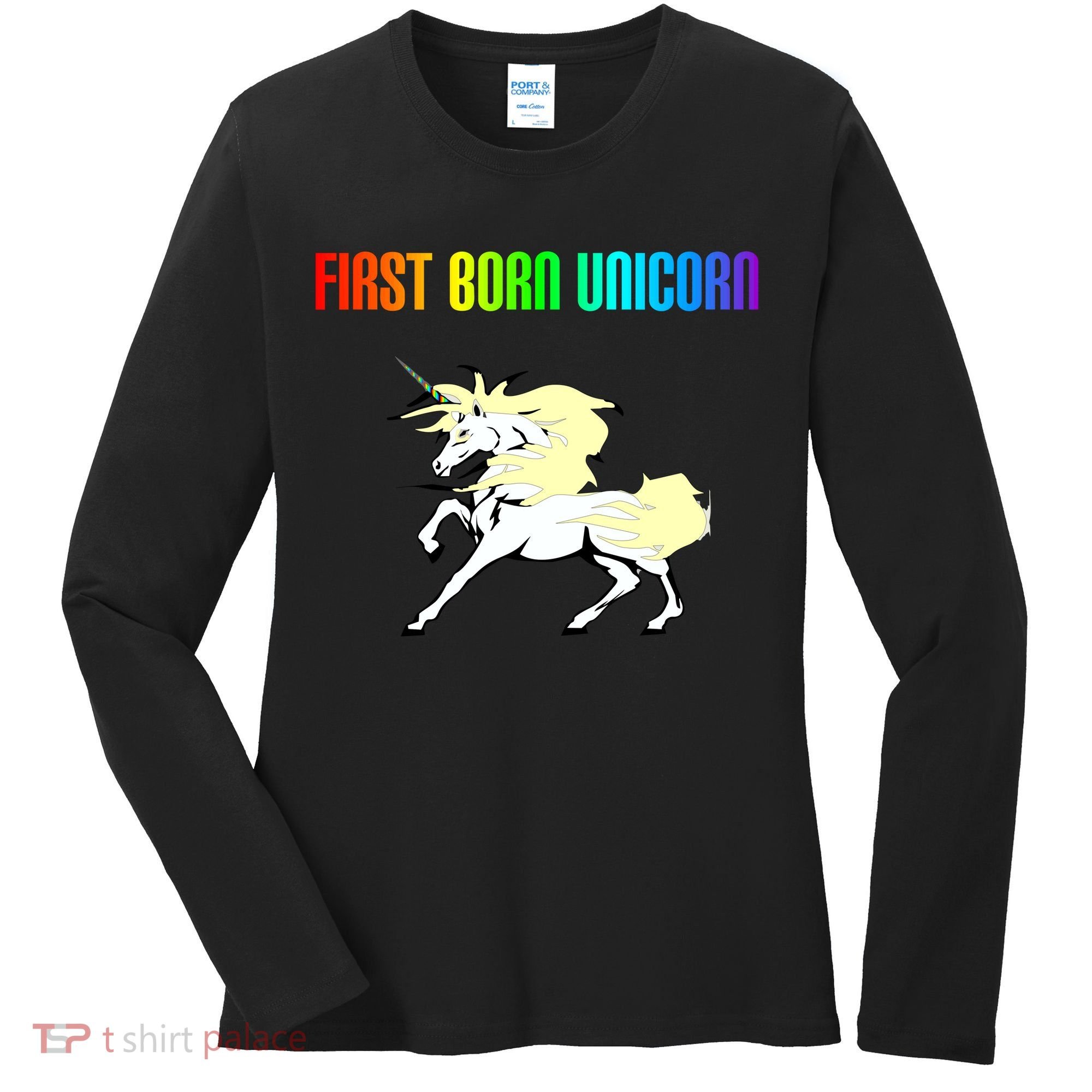 First Born Unicorn Women's Long Sleeve Shirt