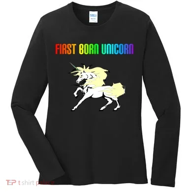 First Born Unicorn Women's Long Sleeve Shirt