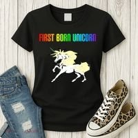 First Born Unicorn Women's T-Shirt thumb 3