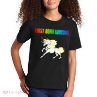 First Born Unicorn Kids T-Shirt thumb 2