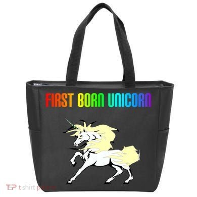 First Born Unicorn Tote Bag