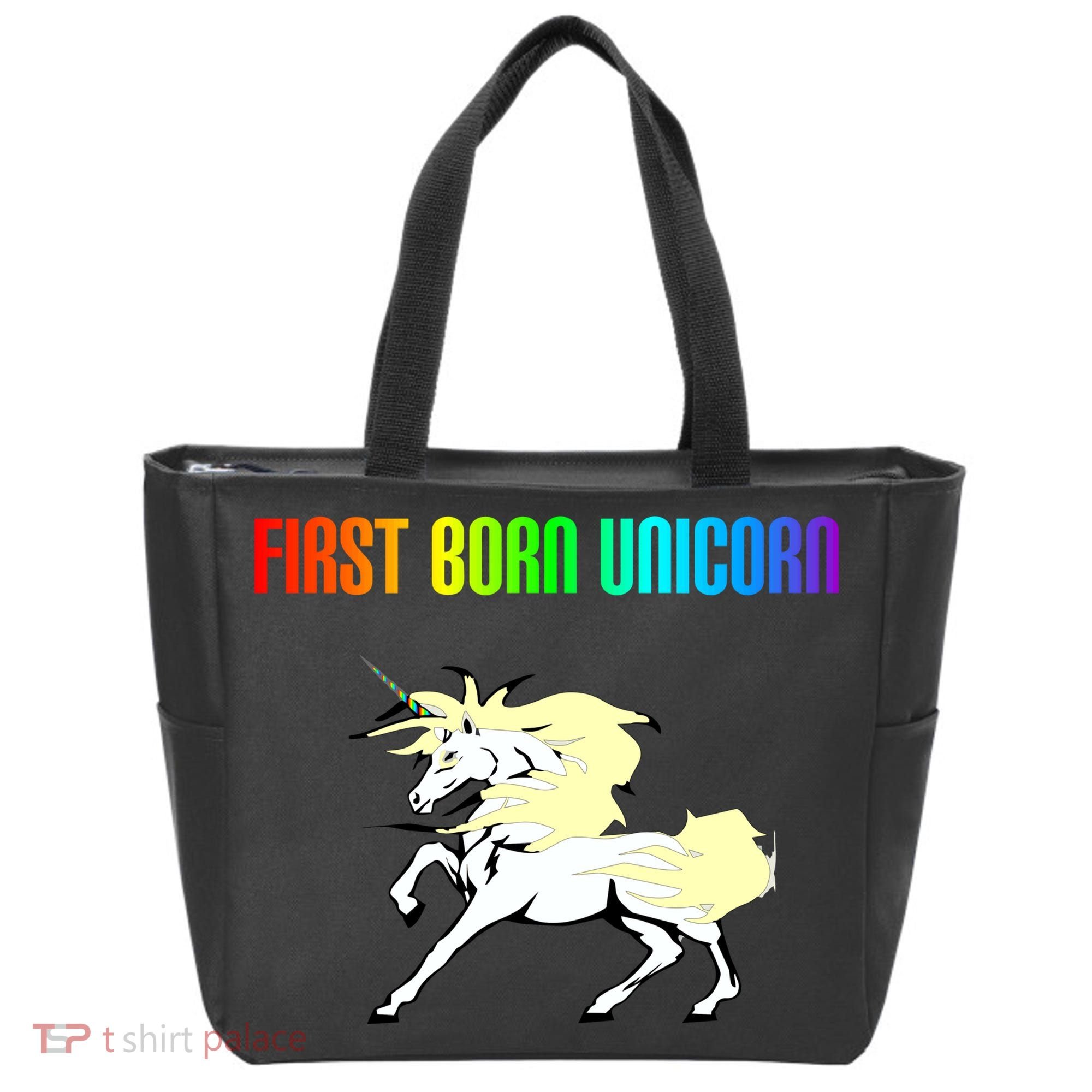 First Born Unicorn Tote Bag