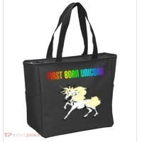 First Born Unicorn Tote Bag thumb 2