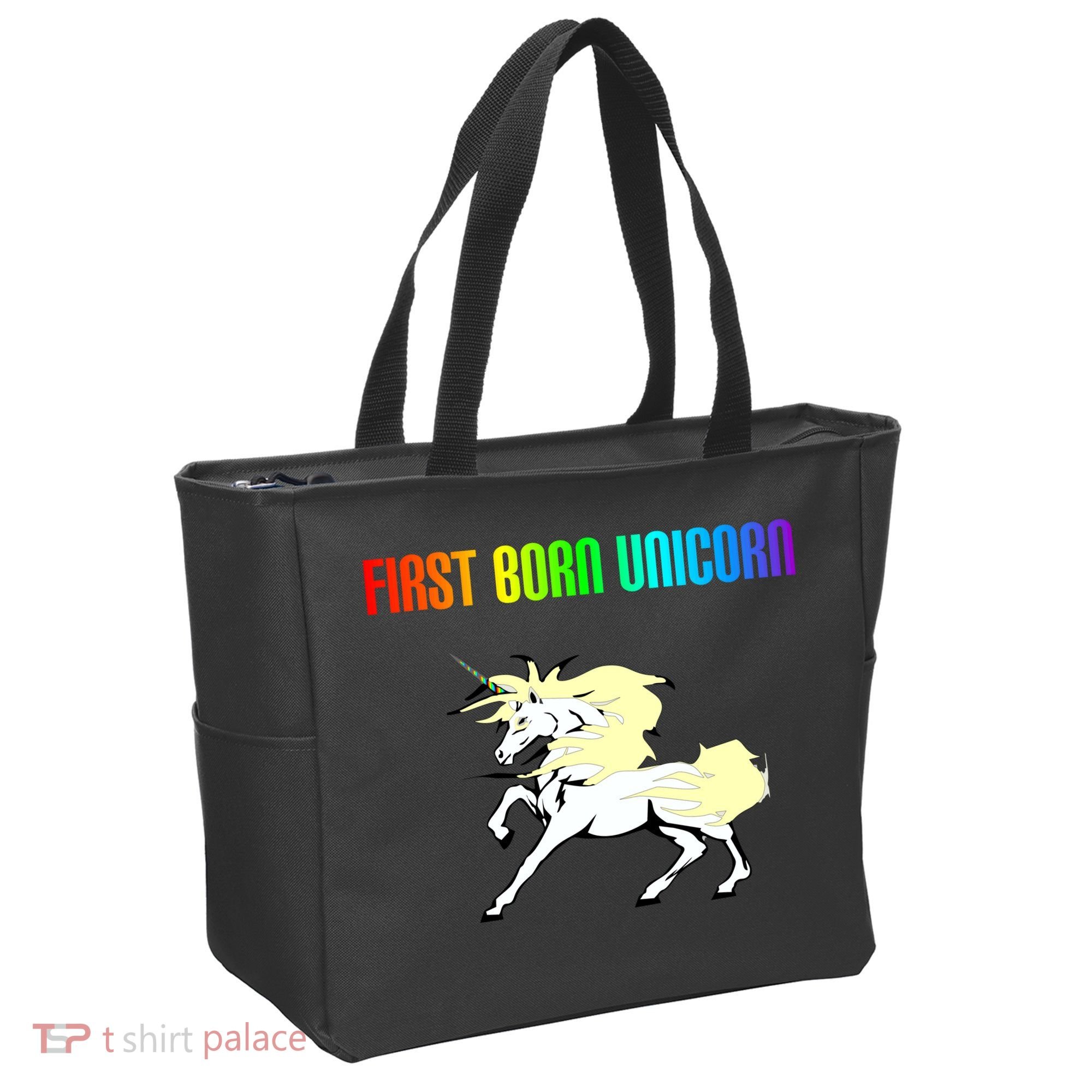 First Born Unicorn Tote Bag