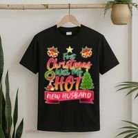 First Christmas With Hot New Husband T-Shirt thumb 2