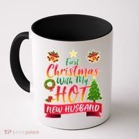 First Christmas With Hot New Husband Coffee Mug thumb 0