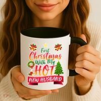 First Christmas With Hot New Husband Coffee Mug thumb 3