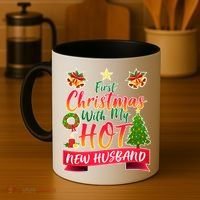 First Christmas With Hot New Husband Coffee Mug thumb 4