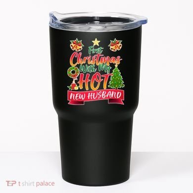 First Christmas With Hot New Husband Tumbler
