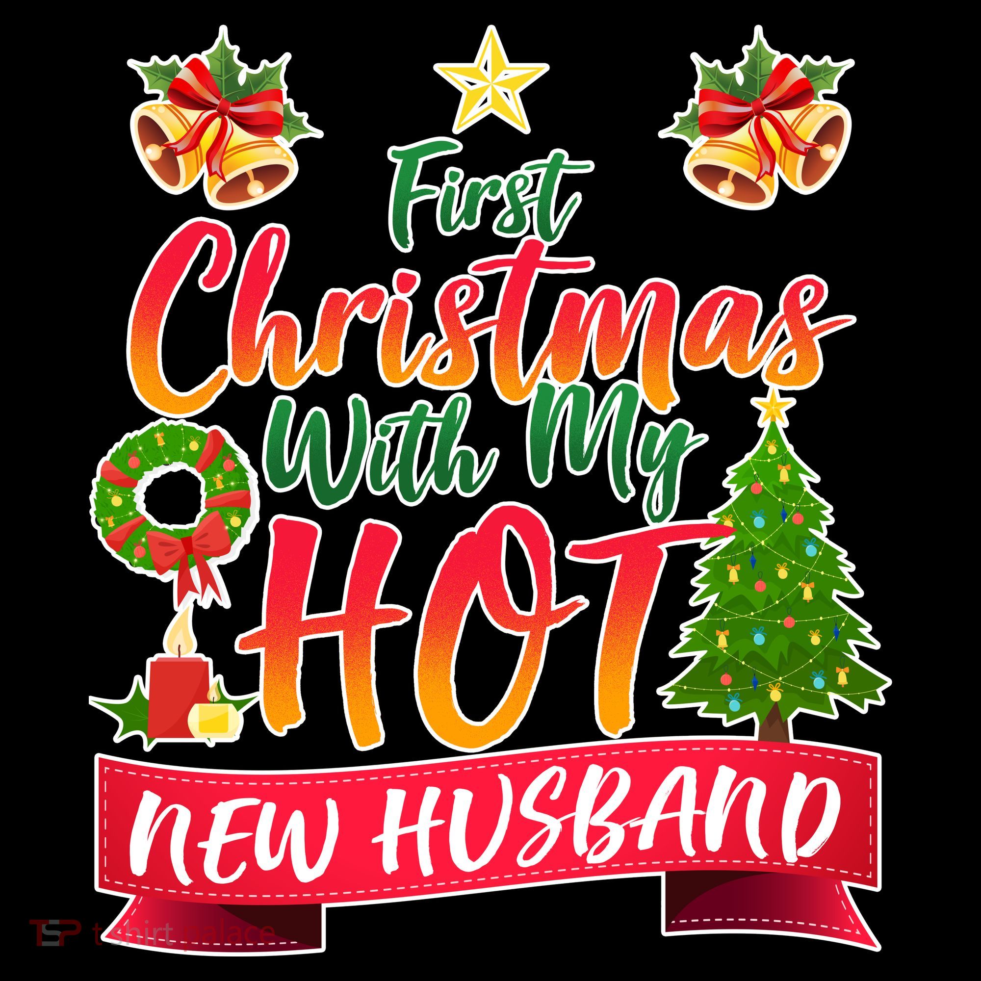 First Christmas With Hot New Husband Toddler Hoodie