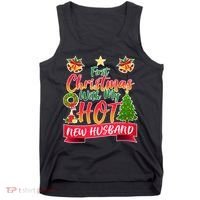 First Christmas With Hot New Husband Tank Top thumb 0