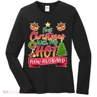 First Christmas With Hot New Husband Women's Long Sleeve Shirt thumb 0