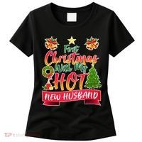 First Christmas With Hot New Husband Women's T-Shirt thumb 0