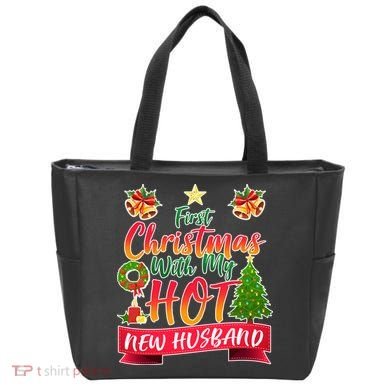 First Christmas With Hot New Husband Tote Bag