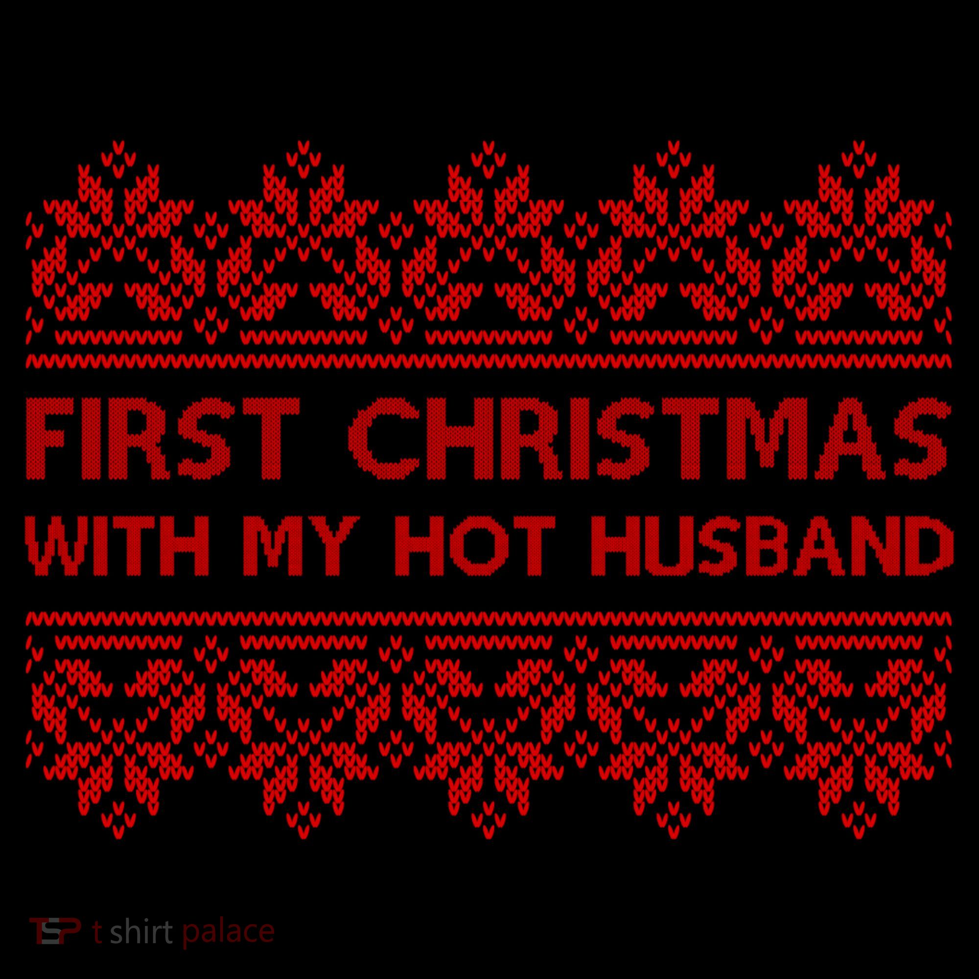 First Christmas With My Hot Husband Coffee Mug
