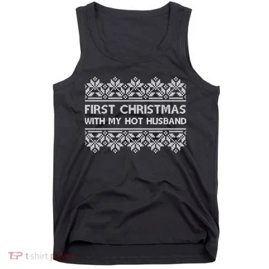 First Christmas With My Hot Husband Tank Top