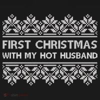 First Christmas With My Hot Husband Tank Top thumb 6