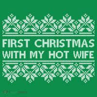 First Christmas With My Hot Wife Coaster thumb 2