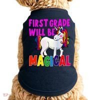 First Grade Will Be Magical Doggie Tank thumb 0