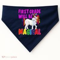 First Grade Will Be Magical USA-Made Doggie Bandana thumb 0