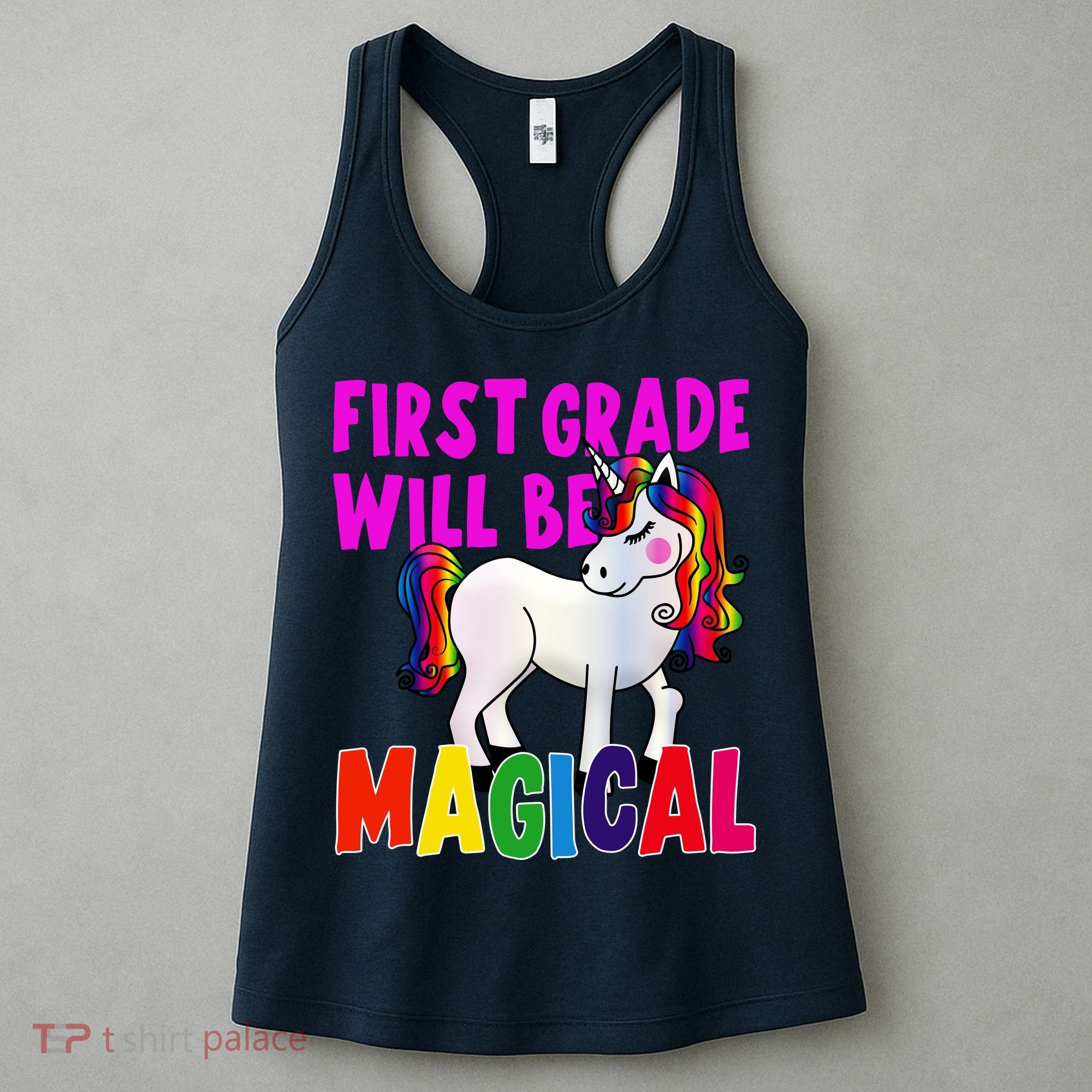 First Grade Will Be Magical Women's Tank Top