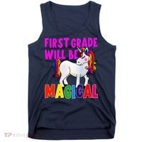 First Grade Will Be Magical Tank Top thumb 0