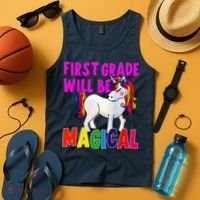 First Grade Will Be Magical Tank Top thumb 4